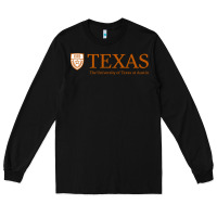 Black The University of Texas Austin Long Sleeve Tee - linhVisuals