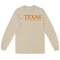 Mushroom The University of Texas Austin Long Sleeve Tee - linhVisuals