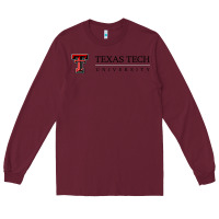 Burgundy Texas Tech University Long Sleeve Tee - linhVisuals