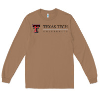 Toasted Coconut Texas Tech University Long Sleeve Tee - linhVisuals