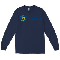 Navy The University of Toledo Long Sleeve Tee - linhVisuals