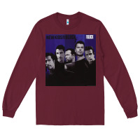 Burgundy NEW KIDS IYENG 2 Long Sleeve Tee - linhVisuals