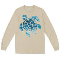 Mushroom ocean sea turtle Long Sleeve Tee - linhVisuals
