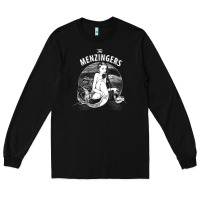 Black the menzingers 1 Long Sleeve Tee - linhVisuals