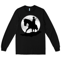 Black red dead redemption Long Sleeve Tee - linhVisuals