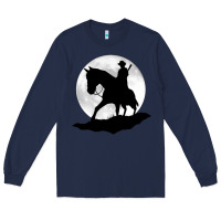 Navy red dead redemption Long Sleeve Tee - linhVisuals