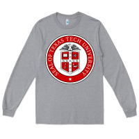 Heather Grey Texas Tech University Long Sleeve Tee - linhVisuals