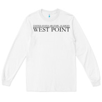 White United States Military Academy West Point Long Sleeve Tee - linhVisuals