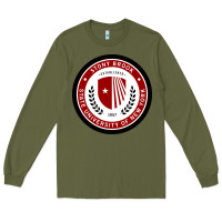 Army Green Stony Brook University Long Sleeve Tee - linhVisuals