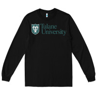 Black Tulane University Long Sleeve Tee - linhVisuals