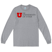Heather Grey The University of Utah Long Sleeve Tee - linhVisuals