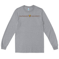 Heather Grey Valparaiso University Long Sleeve Tee - linhVisuals