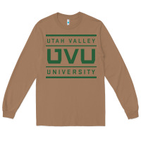 Toasted Coconut Utah Valley University Long Sleeve Tee - linhVisuals
