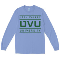 Colony Blue Utah Valley University Long Sleeve Tee - linhVisuals