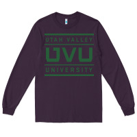Plum Utah Valley University Long Sleeve Tee - linhVisuals