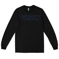 Black University of Virginia Long Sleeve Tee - linhVisuals