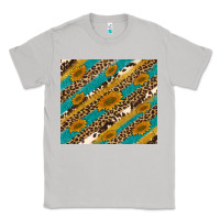 Moon Dust leopard cowhide  leather sunflowers Classic Tee - Artiststas