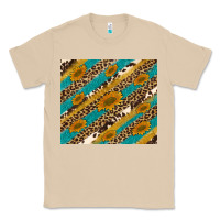 Mushroom leopard cowhide  leather sunflowers Classic Tee - Artiststas