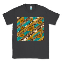 Smoke leopard cowhide  leather sunflowers Classic Tee - Artiststas