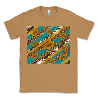 Toasted Coconut leopard cowhide  leather sunflowers Classic Tee - Artiststas