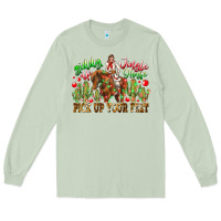 Giddy Up Jingle Horse Pick Up Your Feet Long Sleeve Tee | Teevron
