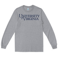Heather Grey University of Virginia Long Sleeve Tee - linhVisuals