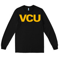 Black Virginia Commonwealth University Long Sleeve Tee - linhVisuals