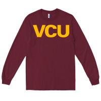 Burgundy Virginia Commonwealth University Long Sleeve Tee - linhVisuals