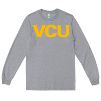 Heather Grey Virginia Commonwealth University Long Sleeve Tee - linhVisuals
