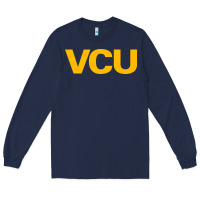 Navy Virginia Commonwealth University Long Sleeve Tee - linhVisuals