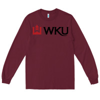 Burgundy Western Kentucky University Long Sleeve Tee - linhVisuals