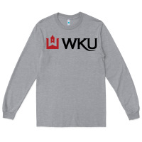 Heather Grey Western Kentucky University Long Sleeve Tee - linhVisuals