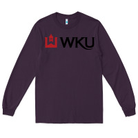 Plum Western Kentucky University Long Sleeve Tee - linhVisuals