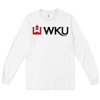 White Western Kentucky University Long Sleeve Tee - linhVisuals