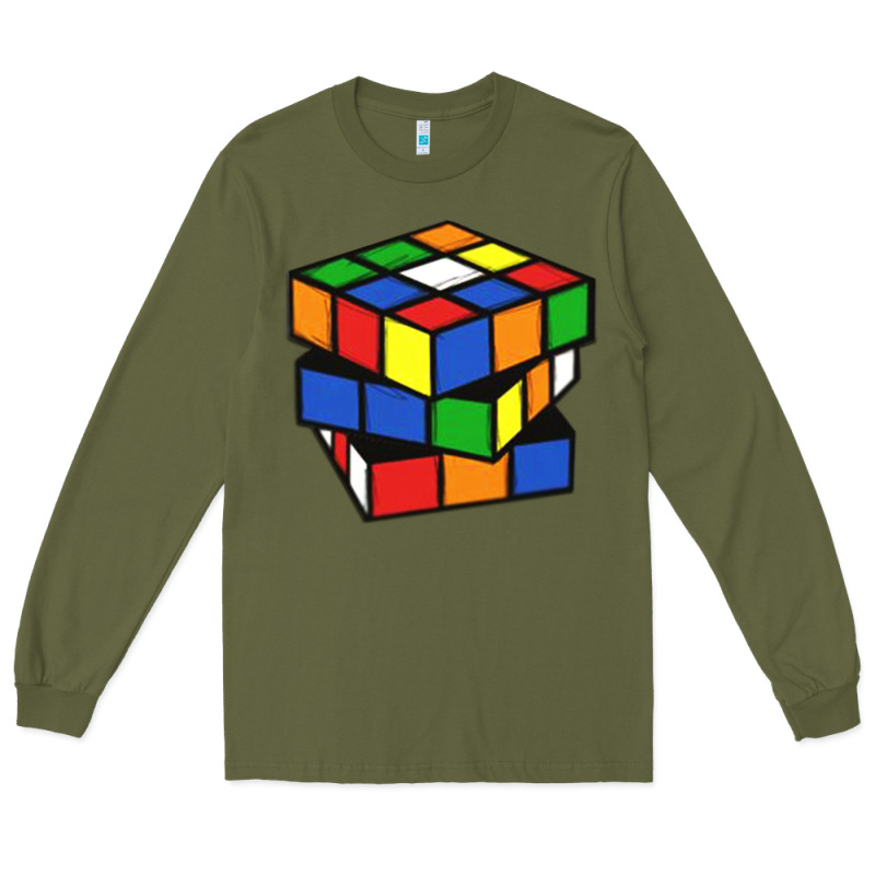 Rubik Cube Long Sleeve Tee by linhVisuals | Teevron