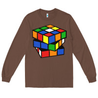Chestnut rubik cube Long Sleeve Tee - linhVisuals