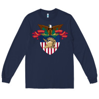 Navy United States Military Academy West Point Long Sleeve Tee - linhVisuals