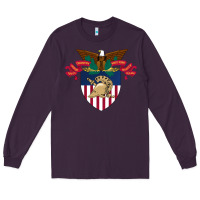 Plum United States Military Academy West Point Long Sleeve Tee - linhVisuals