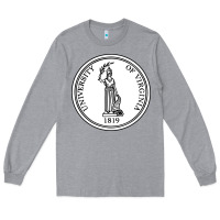 Heather Grey University of Virginia Long Sleeve Tee - linhVisuals