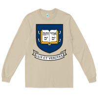 Mushroom Yale University Long Sleeve Tee - linhVisuals