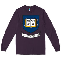 Plum Yale University Long Sleeve Tee - linhVisuals
