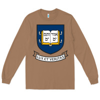 Toasted Coconut Yale University Long Sleeve Tee - linhVisuals