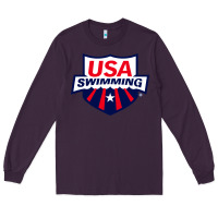 Plum swimming team Long Sleeve Tee - linhVisuals
