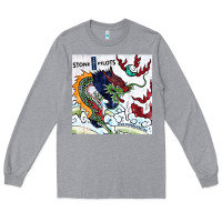 Heather Grey stone temple pilot stp 2 Long Sleeve Tee - linhVisuals