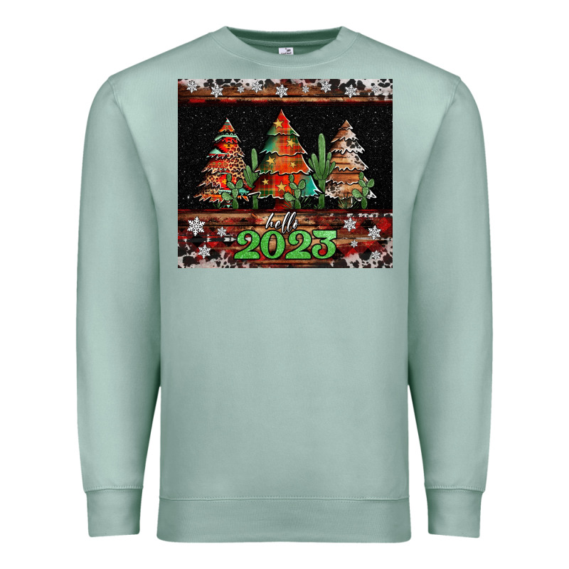 Hello 2023 Premium Sweatshirt by Jasminsmagicworld | Teevron