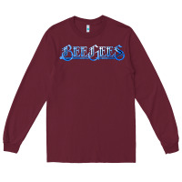 Burgundy bee gees legend Long Sleeve Tee - linhVisuals