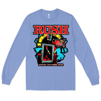 Colony Blue RUSH MUSIC Long Sleeve Tee - linhVisuals