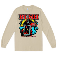 Mushroom RUSH MUSIC Long Sleeve Tee - linhVisuals
