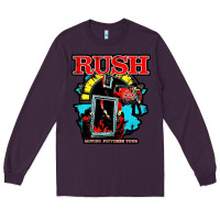 Plum RUSH MUSIC Long Sleeve Tee - linhVisuals