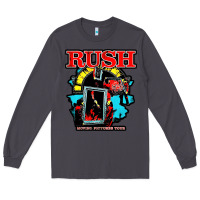 Smoke RUSH MUSIC Long Sleeve Tee - linhVisuals